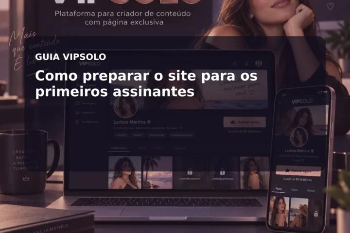Checklist para preparar um site de conteúdo pago para os primeiros assinantes